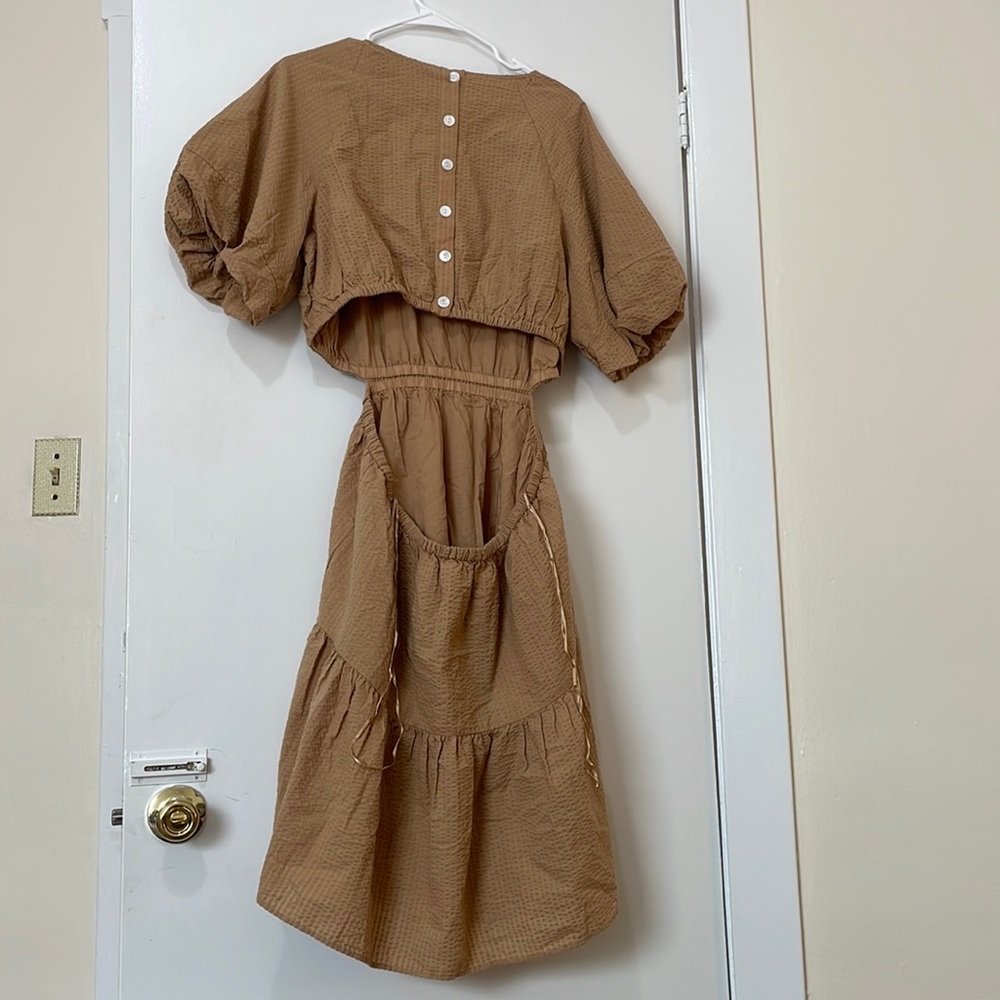 Madewell Seer Sucker Dress (Never Worn) - Picture 2 of 5